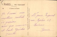 CPA Paris en Flanant l'Institut de France