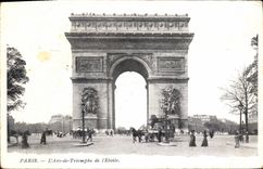 CPA Paris l'Arc de Triomphe de l'Etoile 