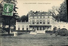 CPA Bois de Boulogne chateau de Longchamps 