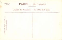 CPA Paris en Flanant l'Ancetre des Bouquinistes 