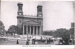 CPA Paris Eglise St Vincent de Paul 