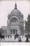 CPA Paris Eglise St Augustin et le Boul Maleshetbes 