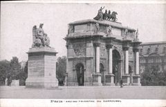 CPA Paris Arc de Triomphe du Carrousel 
