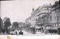 CPA Paris Perspective du Boulevard Bonne Nouvelle 