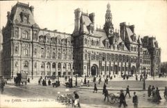 CPA Paris l'hotel de Ville 