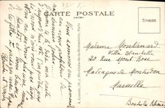 CPA Paris Parc Monceau le petit Pont 