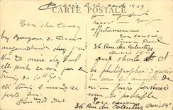 CPA Paris l'Avenue des Champs Elysees et les Chevaux de Marly 