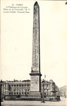 CPA Paris l'Obelisque de Louqsor Place de la Concorde 