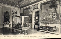 CPA Paris Musee du Louvre les Salles du Mobilier XVII et XVIII siecle 