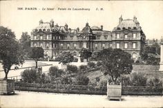 CPA Paris le Senat Palais du Luxembourg 