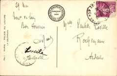 CPA Paris Palais du Louvre la Colonnade 