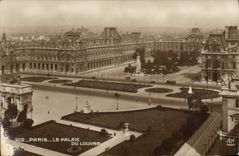 CPA Paris le Palais du Louvre 