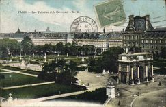 CPA Paris les Tuileries et le Carrousel 