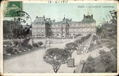 CPA Paris le Jardin du Luxembourg 