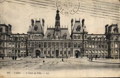 CPA Paris l'hotel de Ville 