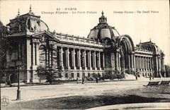 CPA Paris Champs Elysees le Petit Palais 