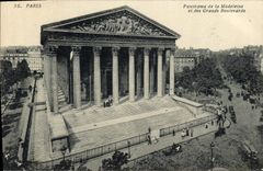 CPA Paris Panorama de la Madeleine et des Grands Boulevards 