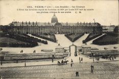 CPA Paris 7arrt les Invalides vue generale l'hotel des invalides depuis sa Fondation en 1674 par Lou
