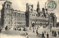 CPA Paris l'hotel de Ville 