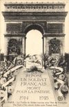 CPA Paris le Tombe du Soldat Inconnu sous l'Arc de Triomphe 