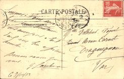 CPA Paris Le Bois de Boulogne La Cascade 