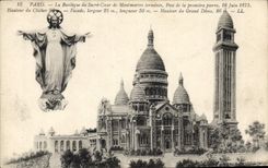CPA Paris La Basilique du Sacre Coeur de Montmartre 