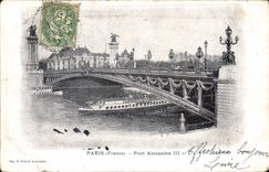 CPA Paris France Pont Alexandre III 