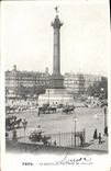 CPA Paris La Bastille Colonne de Juillet 