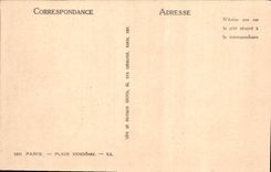 CPA Paris Place Vendome 