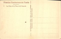 CPA Paris Les Palais de la Place de la Concorde