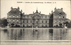CPA Paris Jardin du Luxembourg Le Senat 