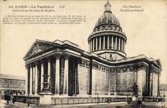 CPA Paris le Pantheon construit sur les plans de Soufflot 