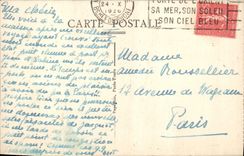 CPA Paris L'Avenue de l'Opera prise de l'Hotel du Louvre 