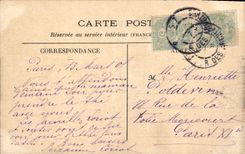 CPA Paris Cour du Carrousel 