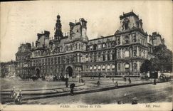 CPA Paris L'Hotel de Ville 