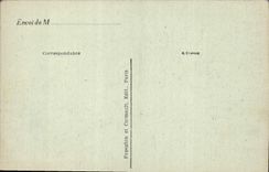 CPA Paris Panorama pris vers le Pont Alexandre III les Invalides et la Tour Eiffel 