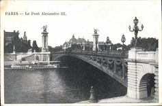 CPA Paris Le Pont Alexandre III 