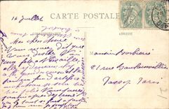 CPA Paris Buttes Chaumont Sous le Pont suspendu 