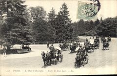 CPA Paris Le Bois de Boulogne Entree les deux Lacs 