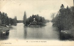 CPA Lac du Bois de Boulogne 