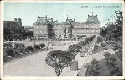 CPA Paris le Jardin du Luxembourg 
