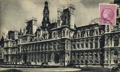 CPA Paris et ses Merveilles l'hotel de Ville 1882 