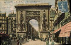 CPA Paris la Porte St Denis 