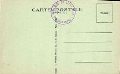 CPA Paris Basilique du Sacre Coeur de Montmartre Profil du Monument Termine et Coupe des Fondations 