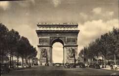 CPA Paris et ses Merveilles l'Arc de Triomphe 