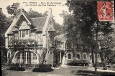 CPA Paris Bois de Boulogne la Ferme du Pre Catelan 