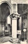 CPA Eglise Saint Julien le Pauvre une Grosse Colonne de la Chapelle laterale de gauche est richement