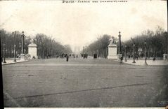 CPA Paris Avenue des Champs Elysees 