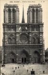 CPA Paris L'Eglise Notre Dame 