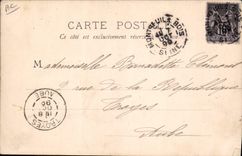 CPA Paris Eglise Russe Russie Russia Carte 1899